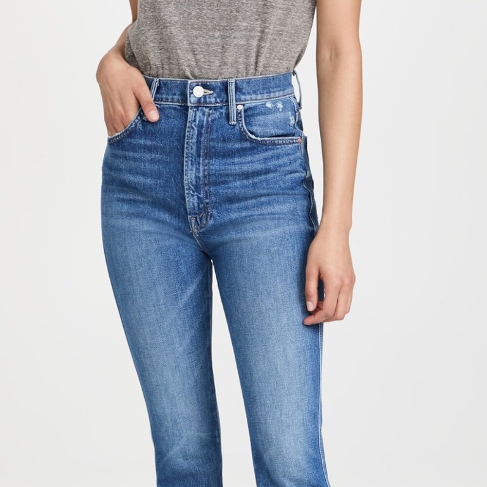 Mother Denim - Smokin Double Ankle Jeans